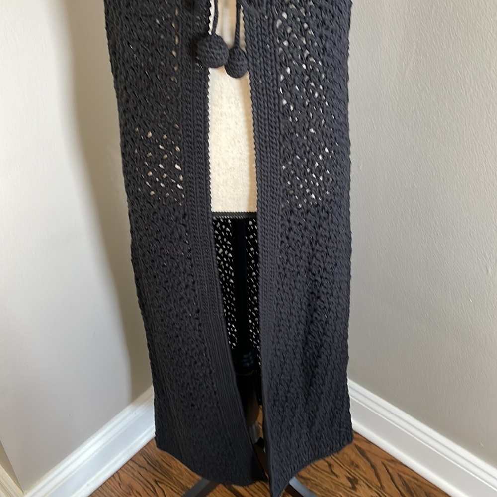 Population maxi knit vest - Picture 3 of 8